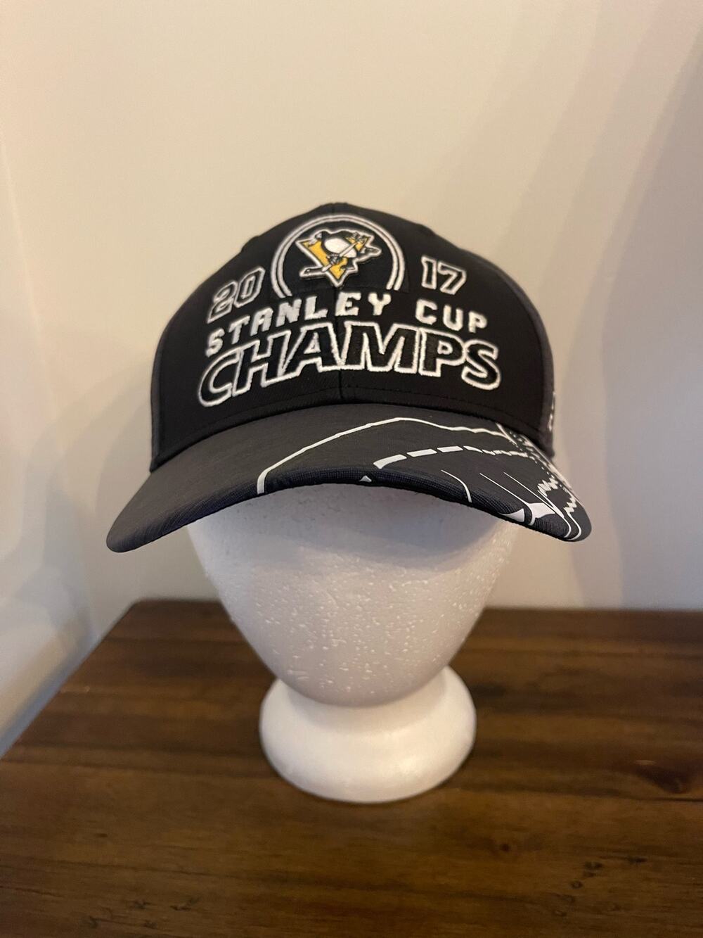 Pittsburgh Penguins 2017 Stanley Cup Champions Reebok Adjustable Baseball Hat